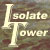 Isolate Tower 50x50 button